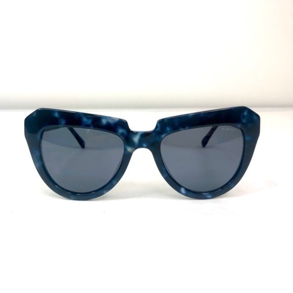 KOMONO NEW Stella Indigo Demi Sunglasses Blue Tortoise Cat eye main image 6